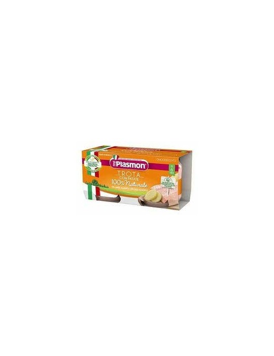 PLASMON OMOGENIZZATO TROTA 2X80GR