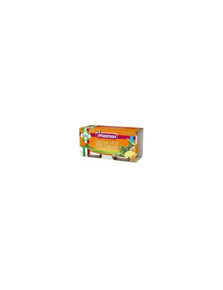 PLASMON OMOGENIZZATO VERDURE MISTE 2X80GR