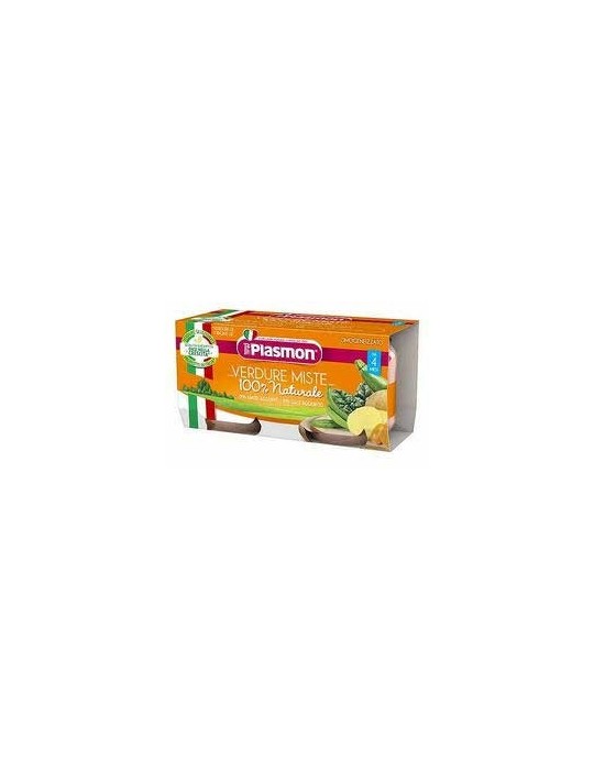PLASMON OMOGENIZZATO VERDURE MISTE 2X80GR