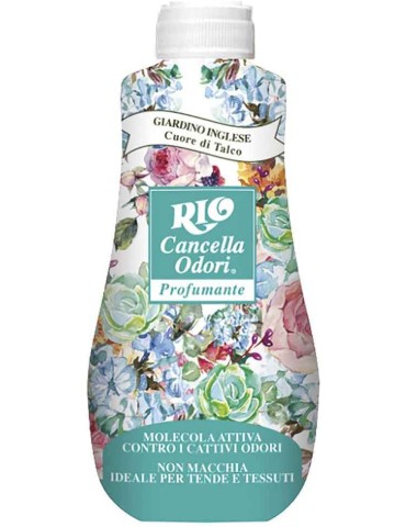 RIO CANCELLA ODORI CUORE 300ML TALCO