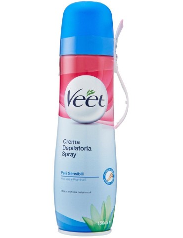 VEET CREMA DEPILATORIA SPRAY 150 ML PELLI SENSI