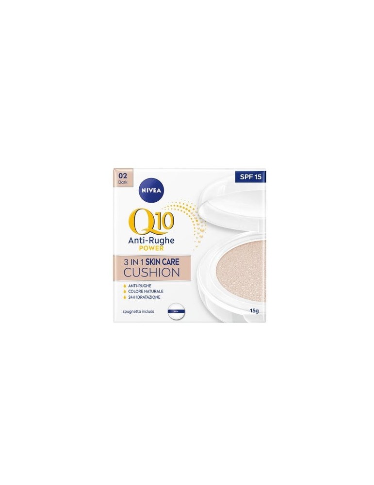 NIVEA CREMA VISO Q10 CUSHIONS 15ML MEDIUM