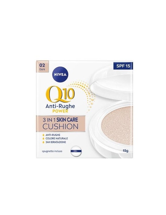 NIVEA CREMA VISO Q10 CUSHIONS 15ML MEDIUM