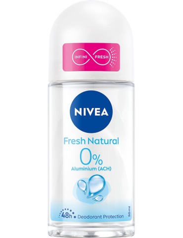 NIVEA DEO ROLL-ON 50 ML FRESH NATURAL