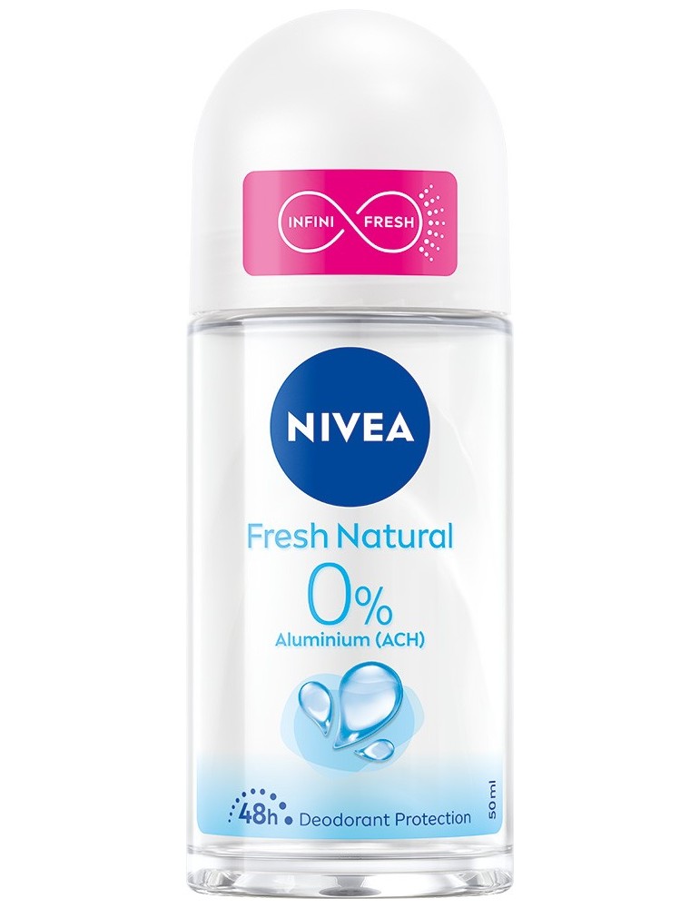 NIVEA DEO ROLL-ON 50 ML FRESH NATURAL