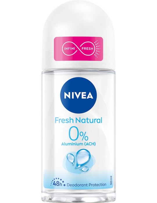 NIVEA DEO ROLL-ON 50 ML FRESH NATURAL