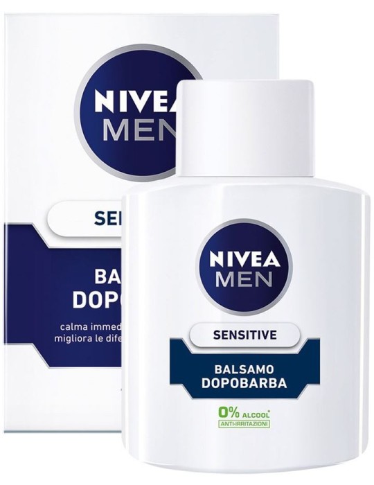 NIVEA DOPOBARBA 100 ML BALSAMO SENSITIVE