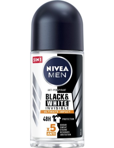 NIVEA DEO ROLL-ON 50 ML MEN B&W ULTIMATE