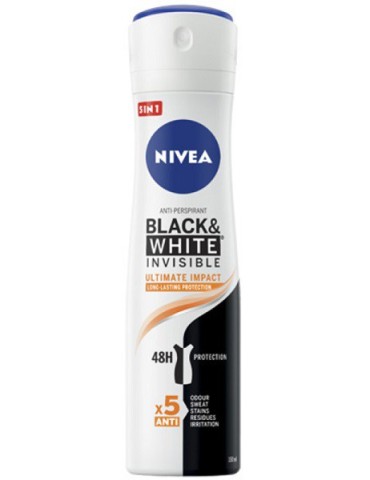 NIVEA DEO SPRAY 150 ML MEN B&W ULTIMATE