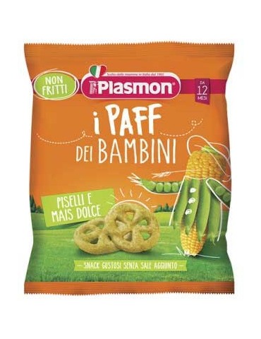 PLASMON I PAFF DEI BAMBINI 15GR PISELLI